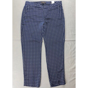 Banana Republic Avery Fit Sheer Lightweight Trouser Pants. Polka Dot, 2. MINT!!